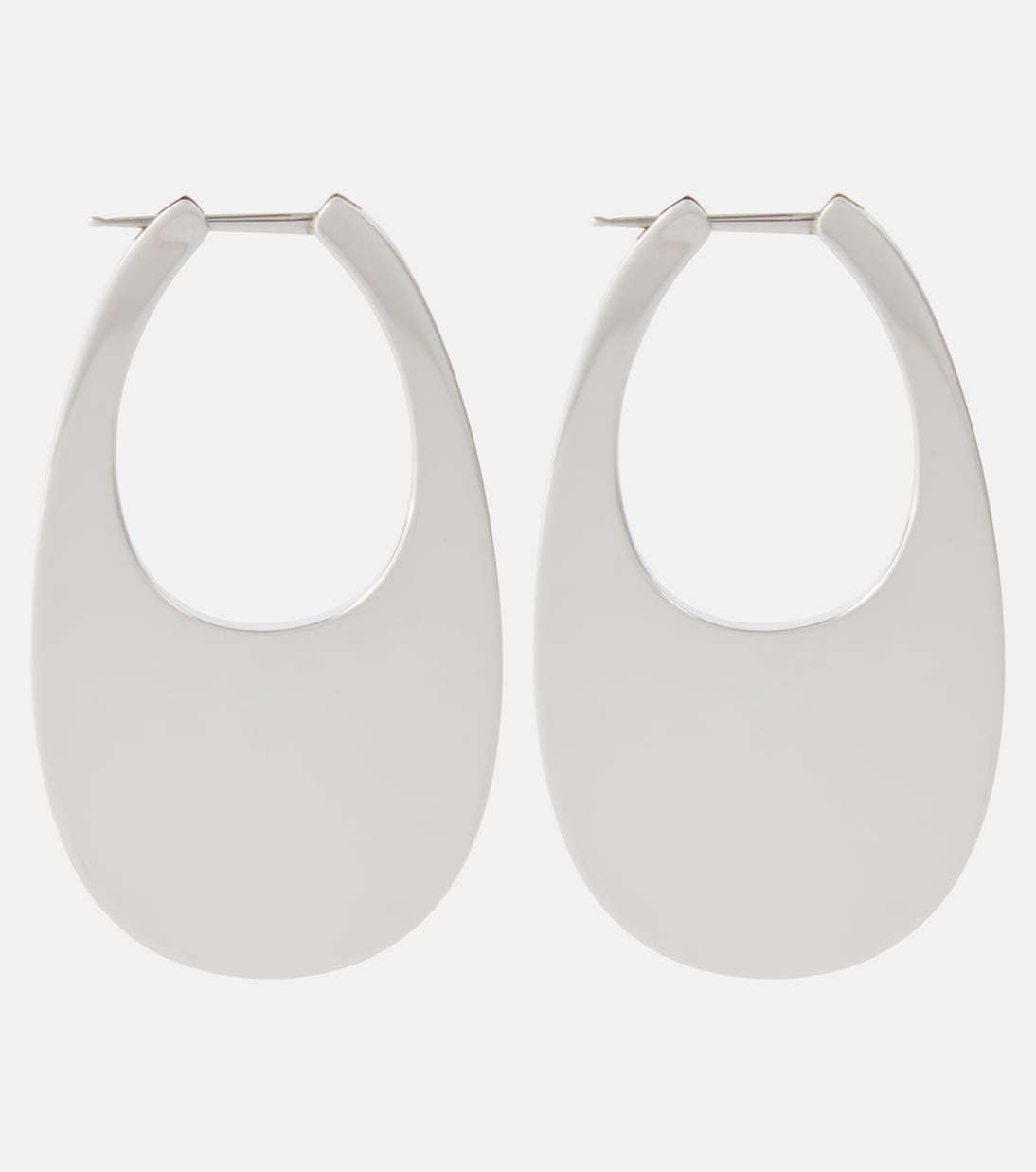 Orecchini Swipe Large con logo | Coperni