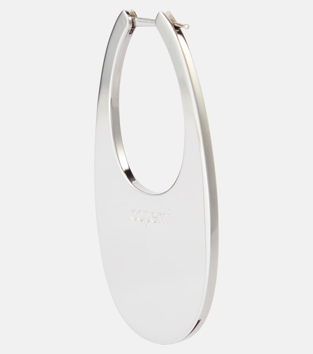 Orecchini Swipe Large con logo | Coperni