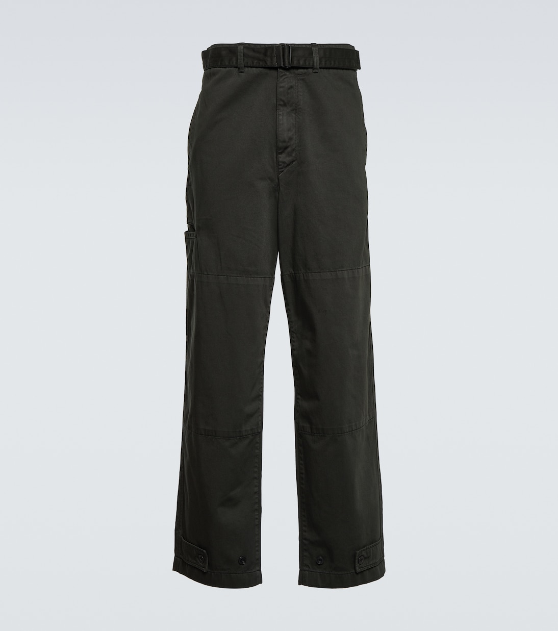 Pantalones en satén de algodón | Lemaire