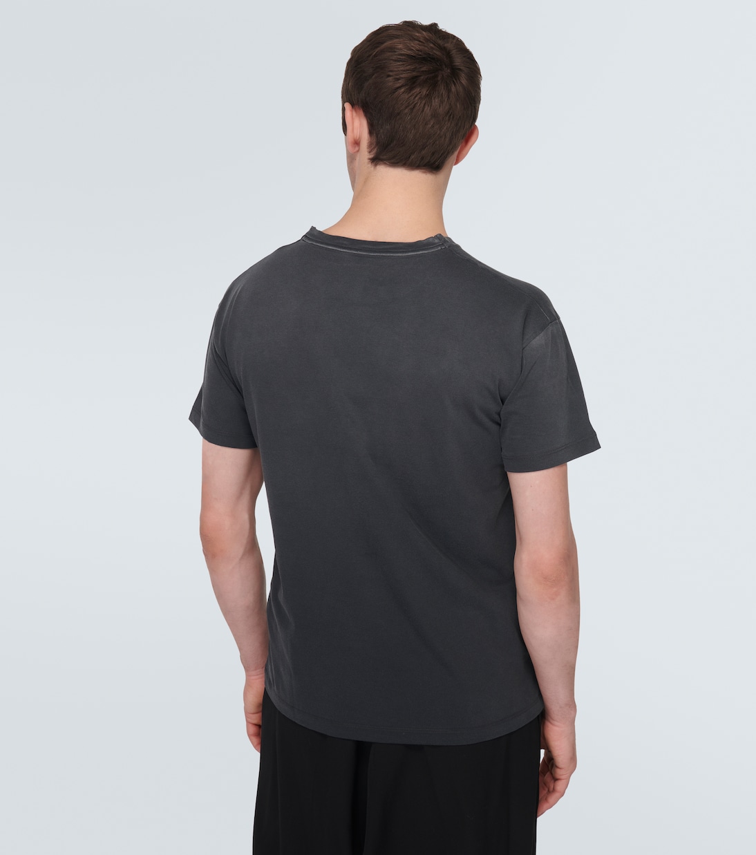 Camiseta de jersey de algodón con logo | Maison Margiela