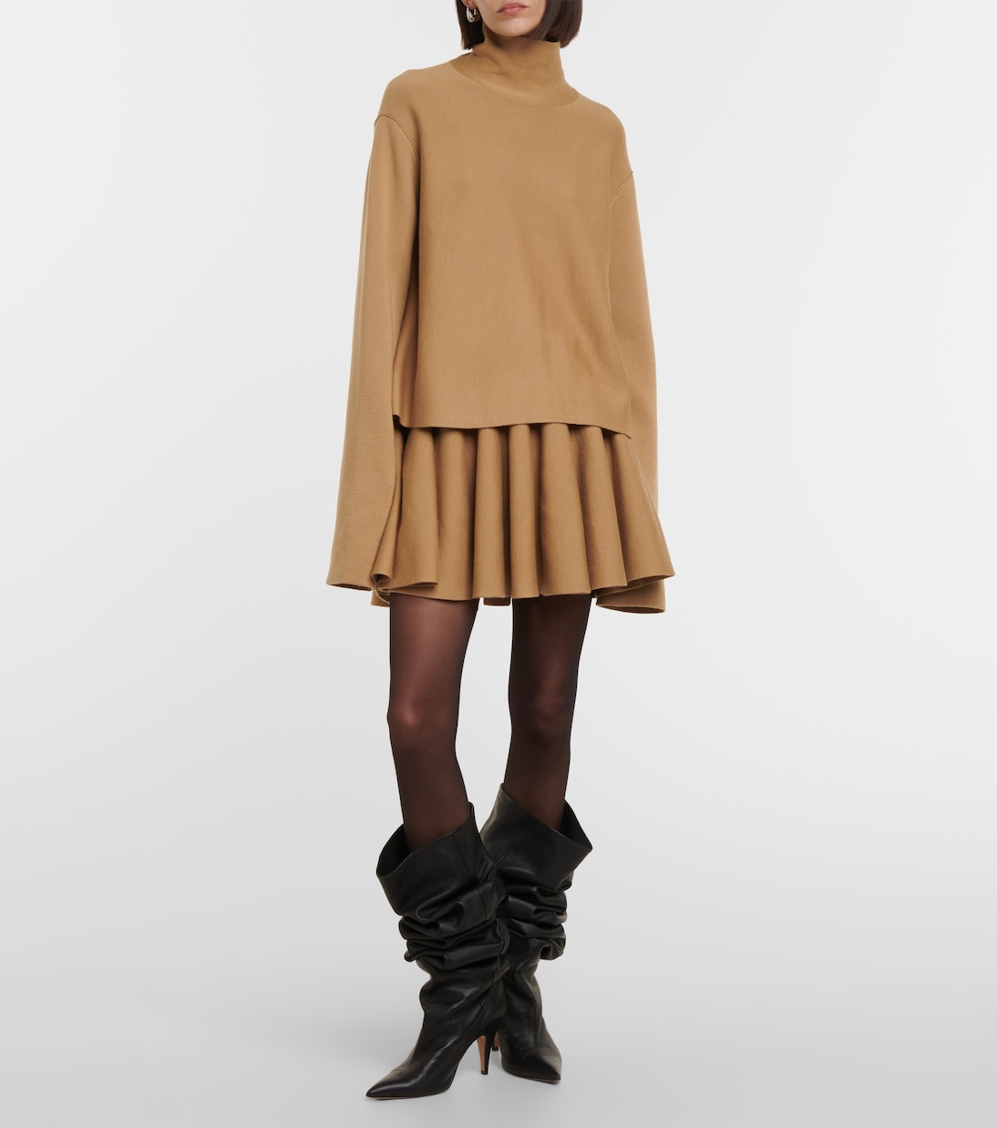 Sree wool-blend turtleneck sweater | Khaite