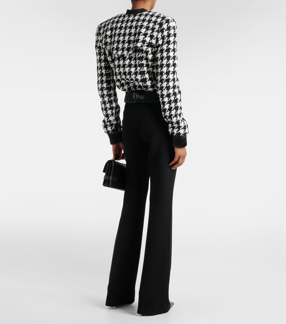 Houndstooth tweed jacket | Balmain
