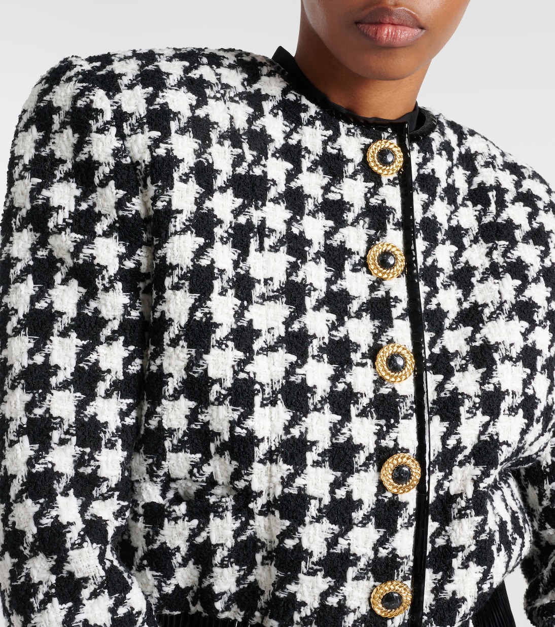 Houndstooth tweed jacket | Balmain