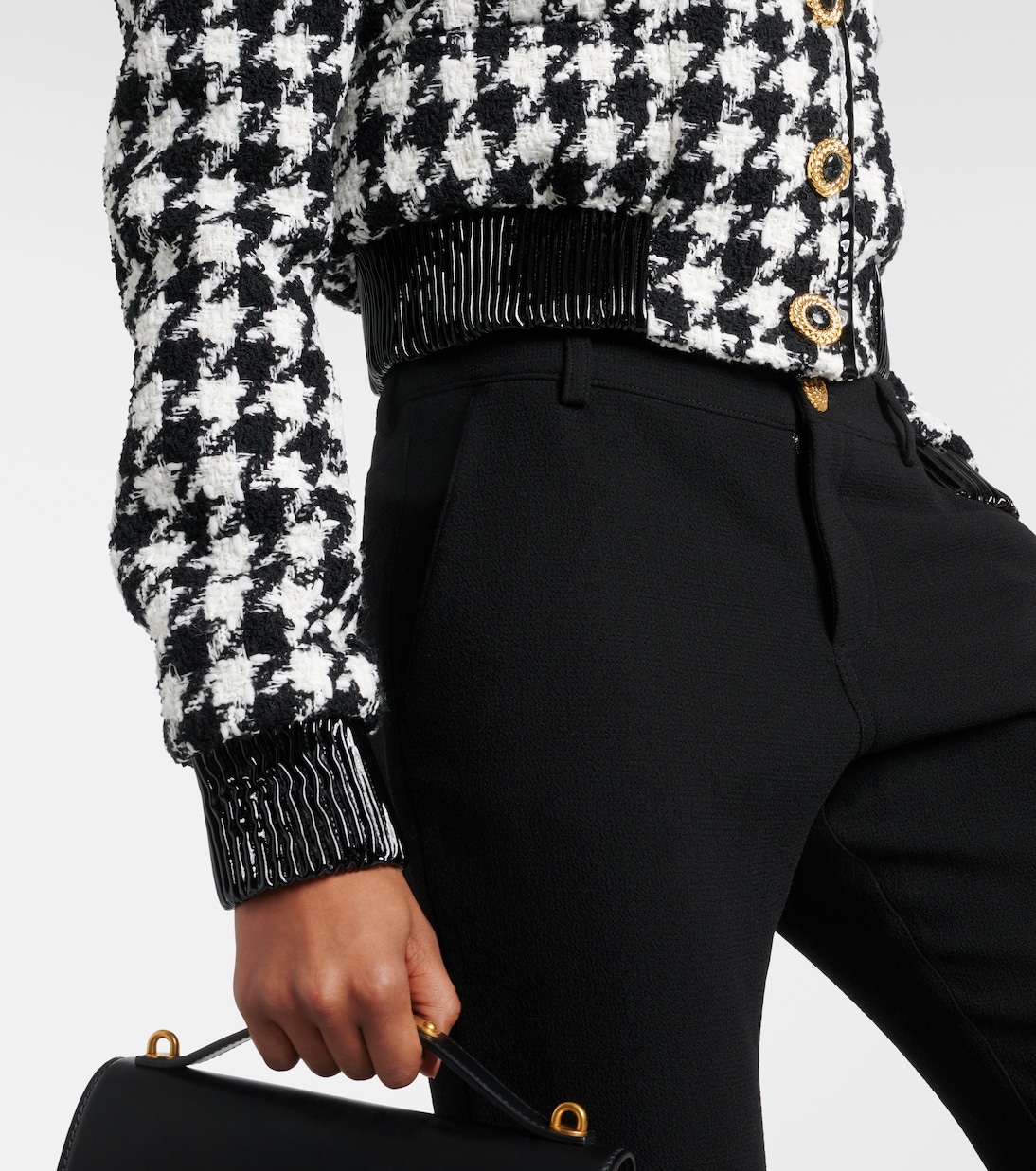 Houndstooth tweed jacket | Balmain