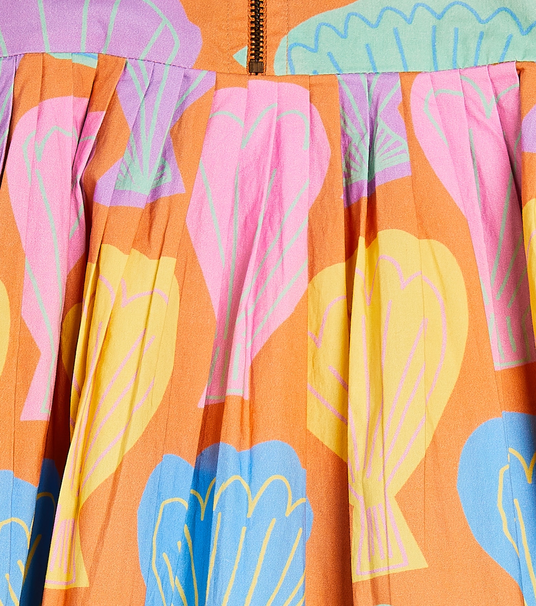 Vestido de algodón estampado | Stella McCartney Kids