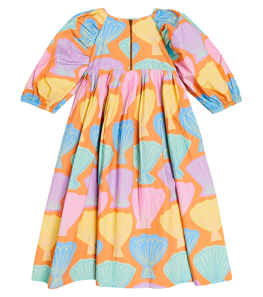 Vestido de algodón estampado | Stella McCartney Kids