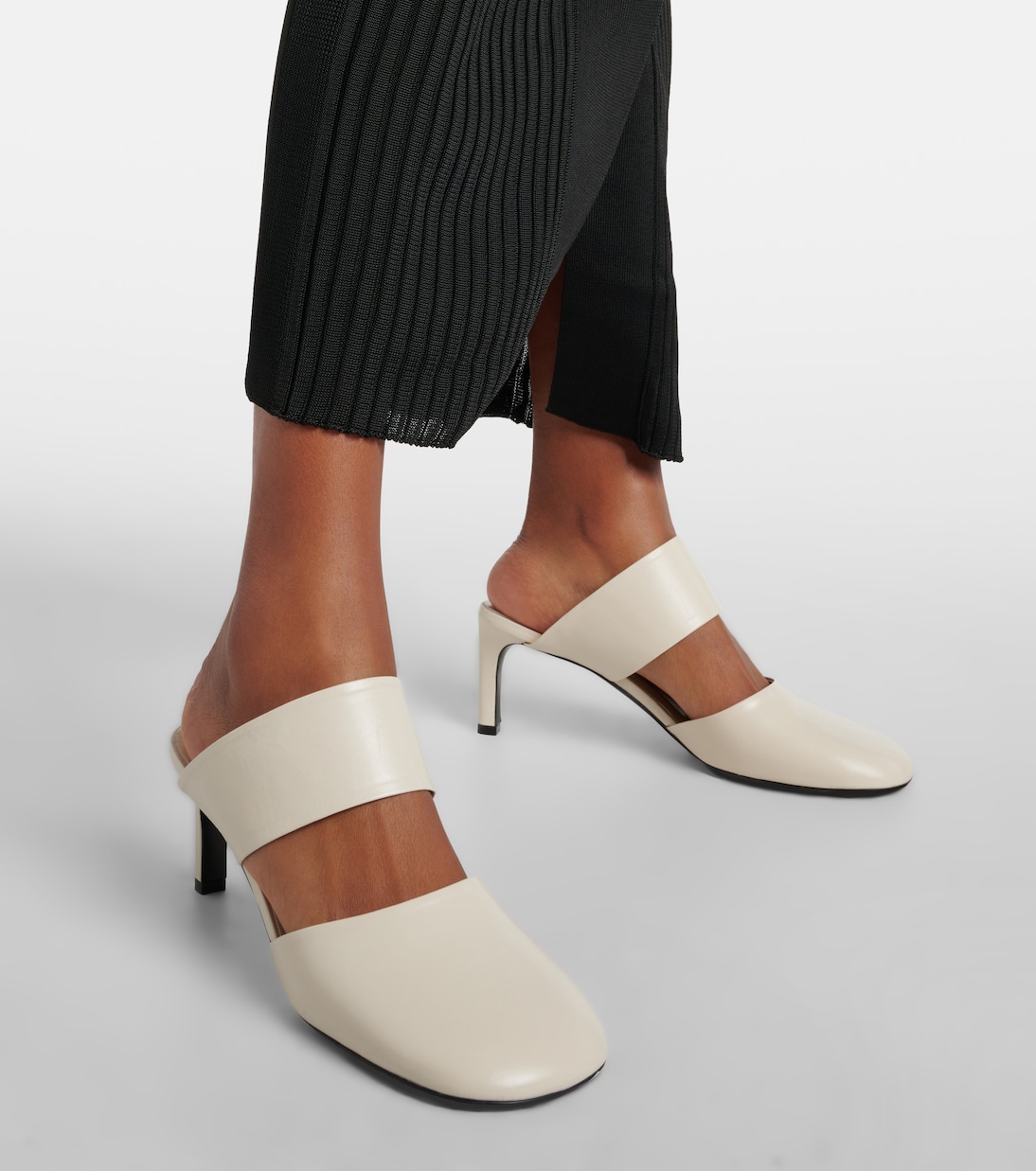 Mules en cuir | Jil Sander