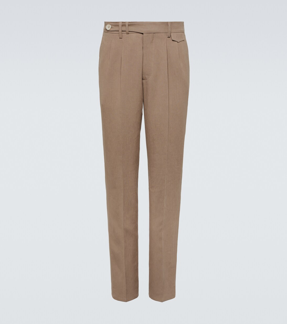 Pantaloni chino in lino | Brunello Cucinelli