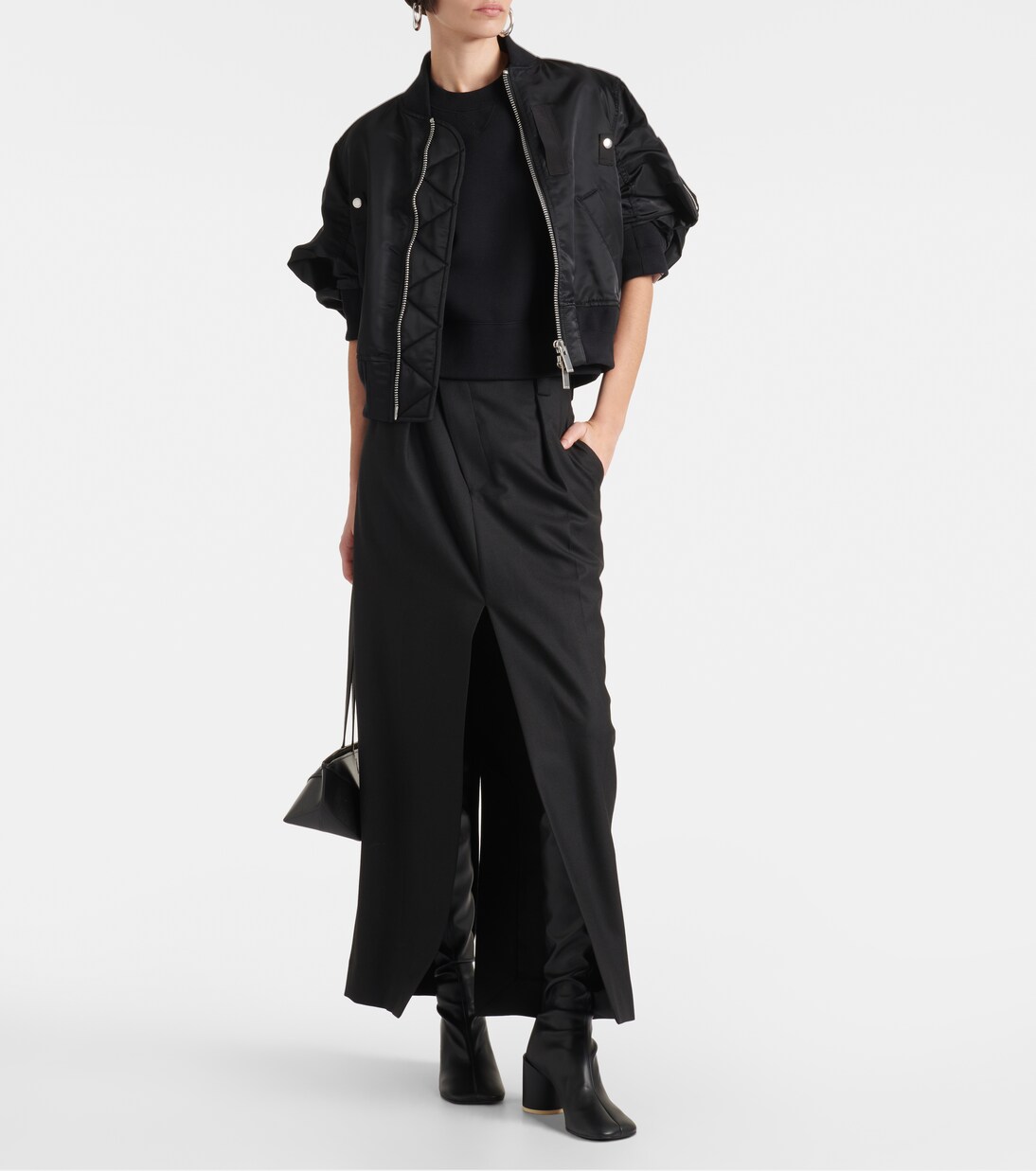 Sudadera de jersey de mezcla de algodón | Sacai