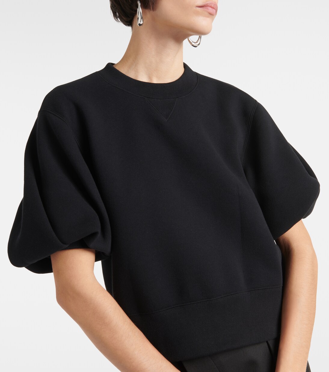 Sudadera de jersey de mezcla de algodón | Sacai