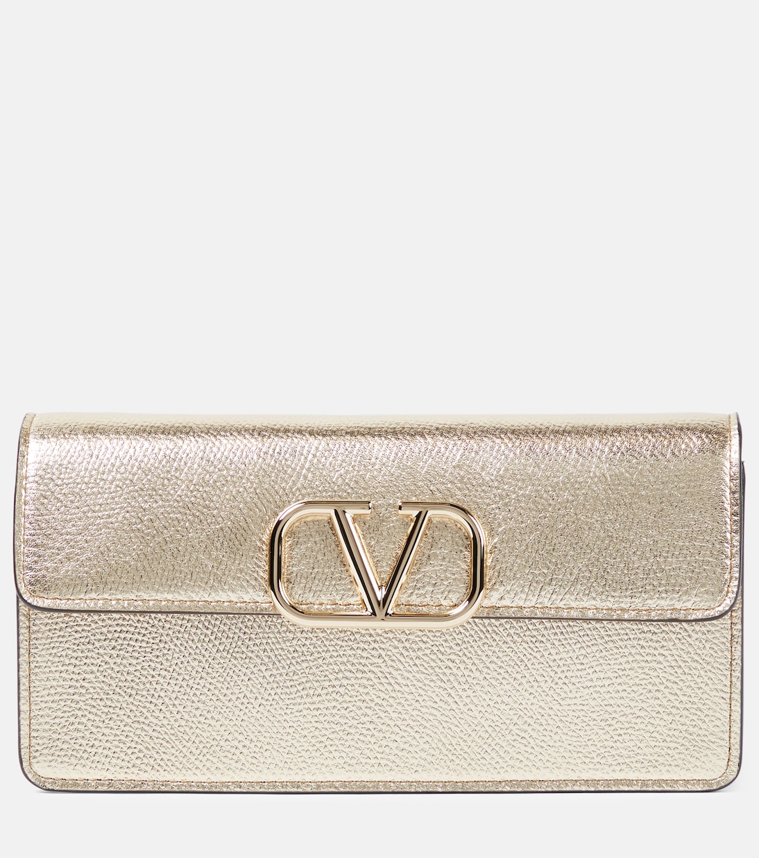 Portafoglio VLogo Small in pelle con tracolla | Valentino Garavani
