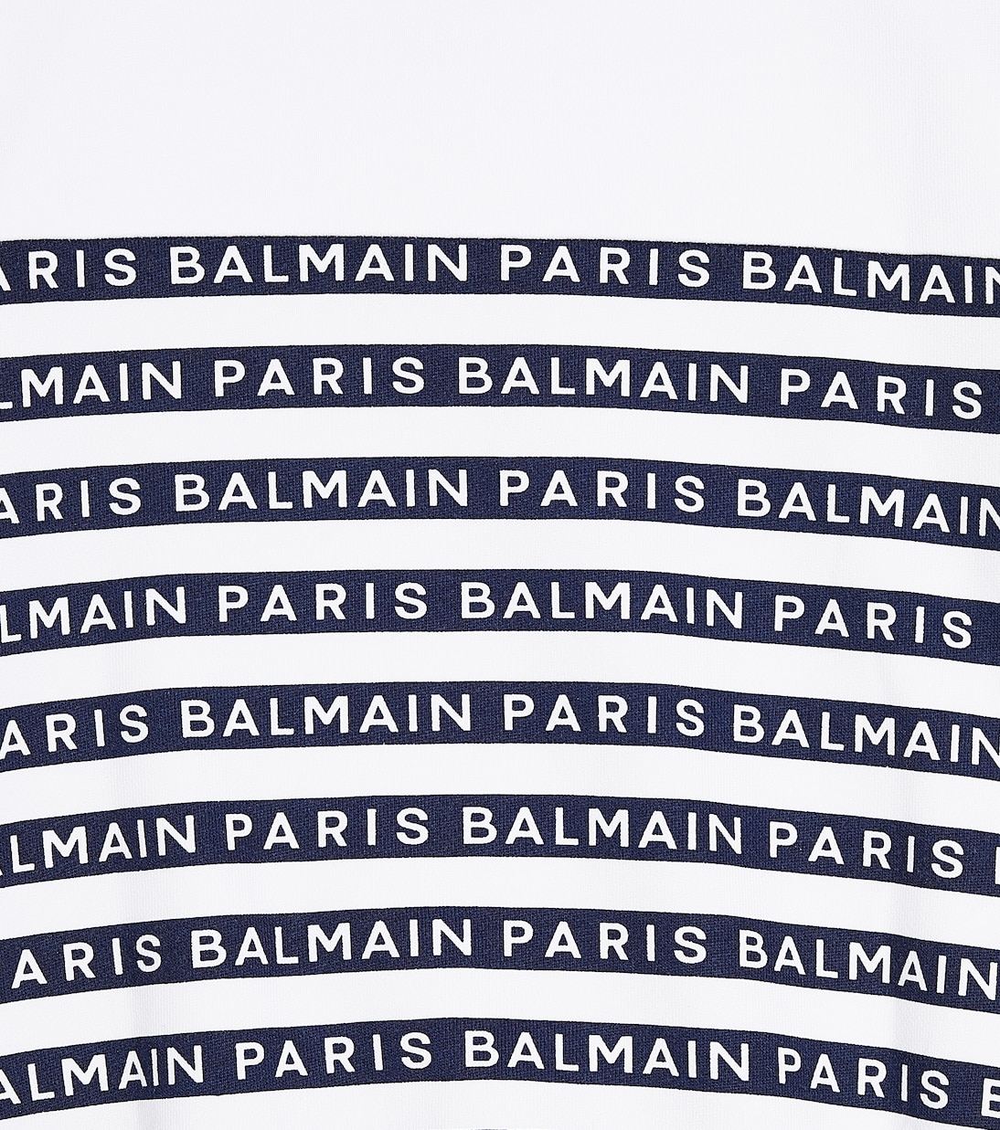 Sudadera de jersey de algodón con logo | Balmain Kids