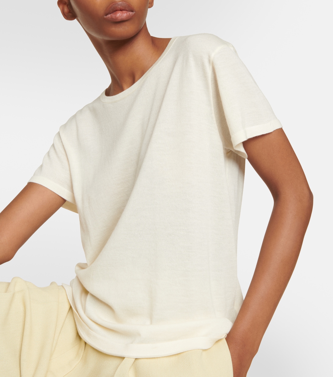 Camiseta Foz de punto de cachemir | The Row