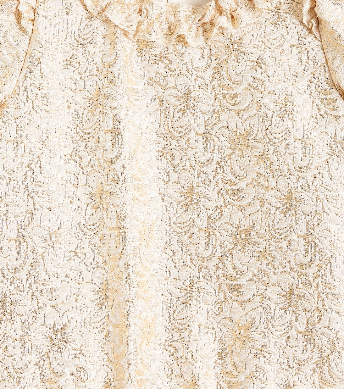 Kleid aus Lamé-Jacquard | Monnalisa
