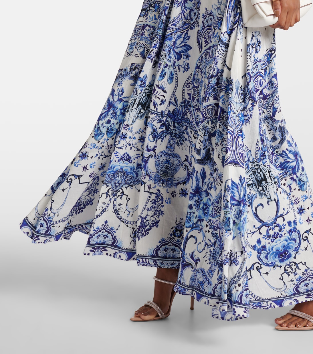 Maxikleid Glaze and Graze aus Leinen und Seide | Camilla
