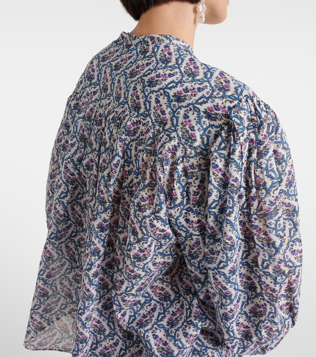 Bedrucktes Top Salika aus Baumwolle | Marant Etoile