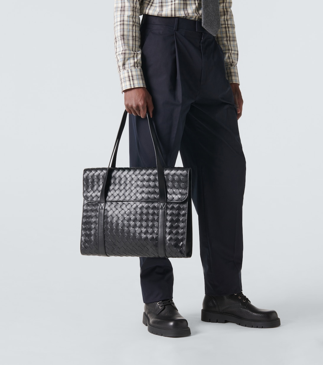 Borsa Classic Portfolio in pelle Intrecciato  | Bottega Veneta