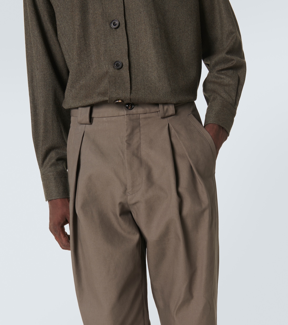 Gerade Hose aus Baumwolle | Giorgio Armani