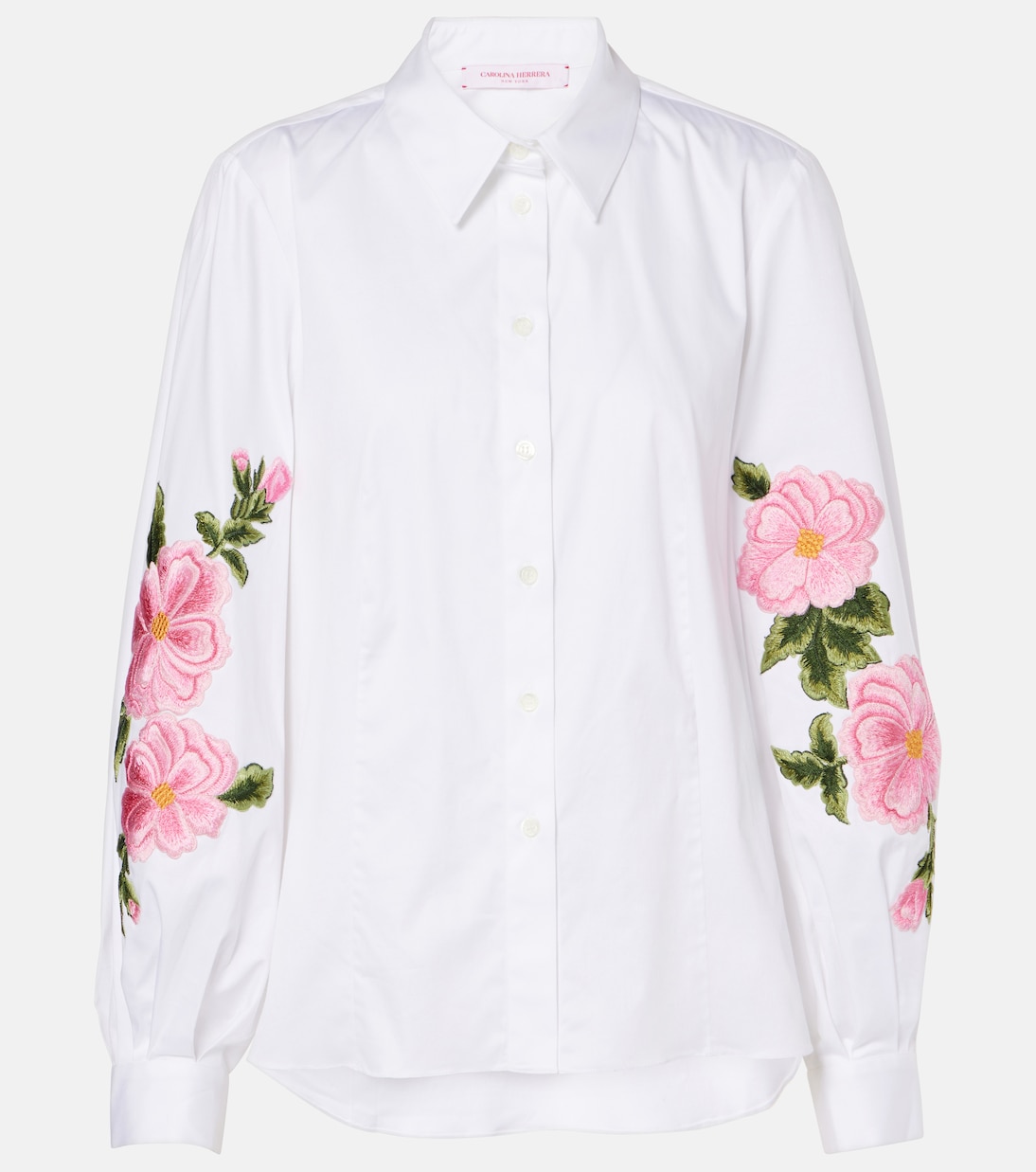 Camisa de algodón floral | Carolina Herrera