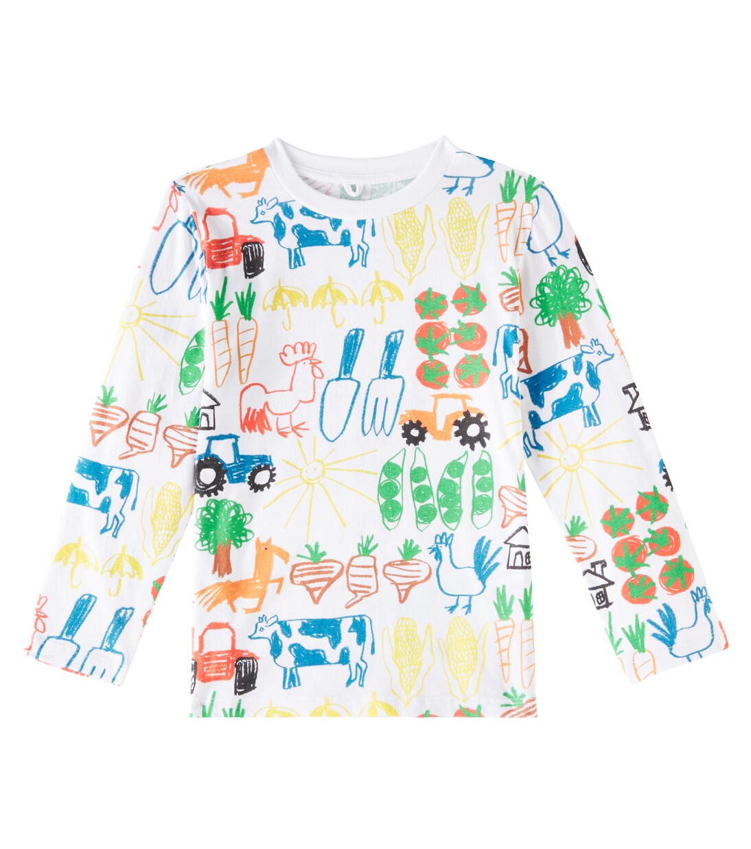 Camiseta de algodón estampada | Stella McCartney Kids
