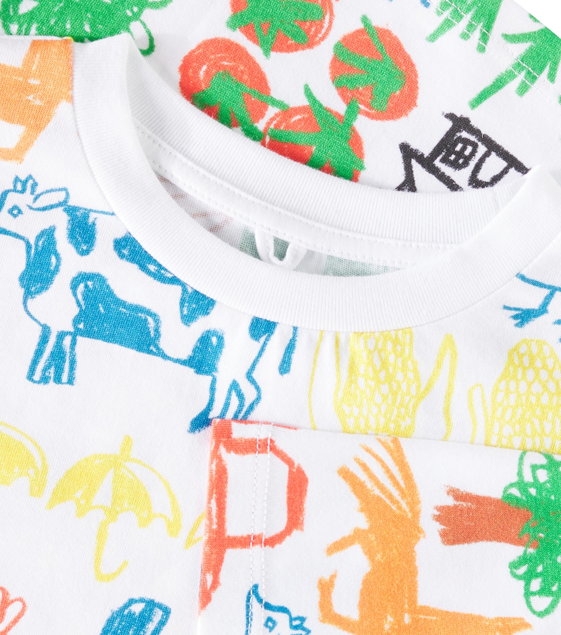 Camiseta de algodón estampada | Stella McCartney Kids
