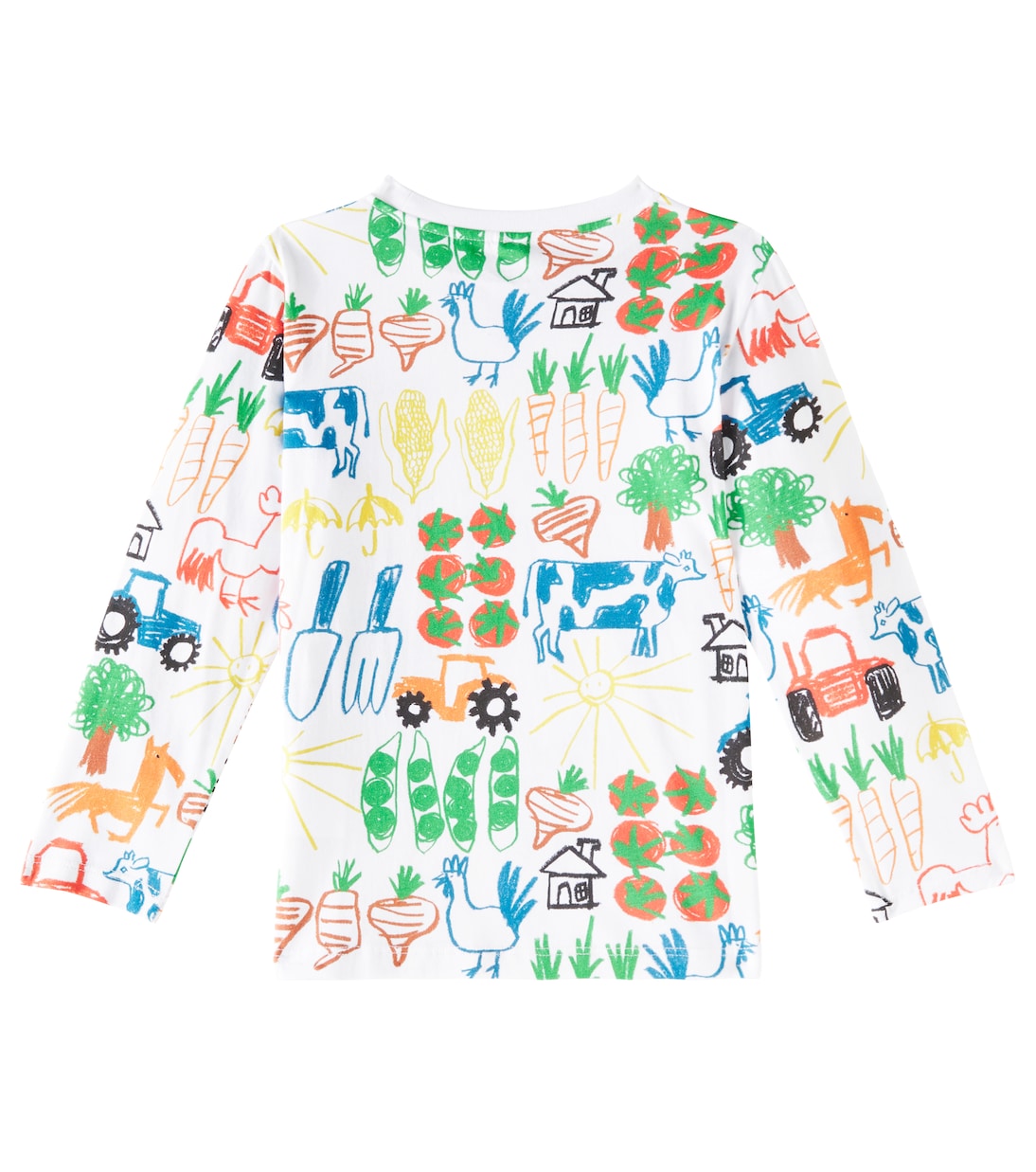 Camiseta de algodón estampada | Stella McCartney Kids