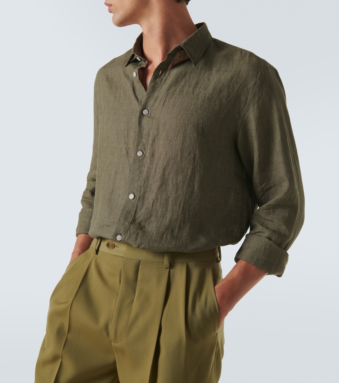Camicia in lino | Sunspel