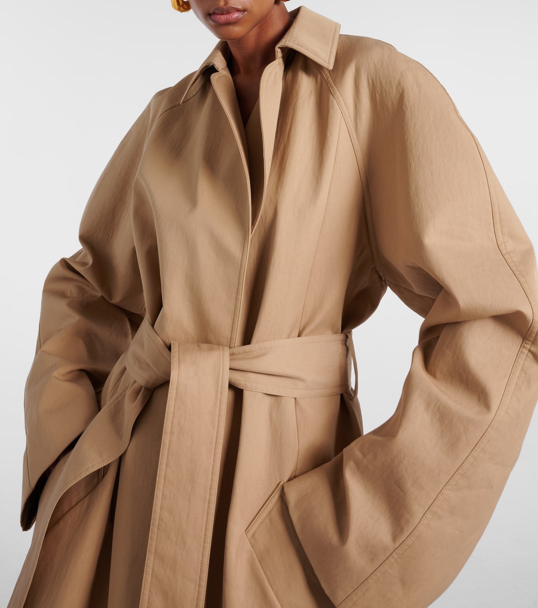 Trench Roth in twill di cotone | Khaite