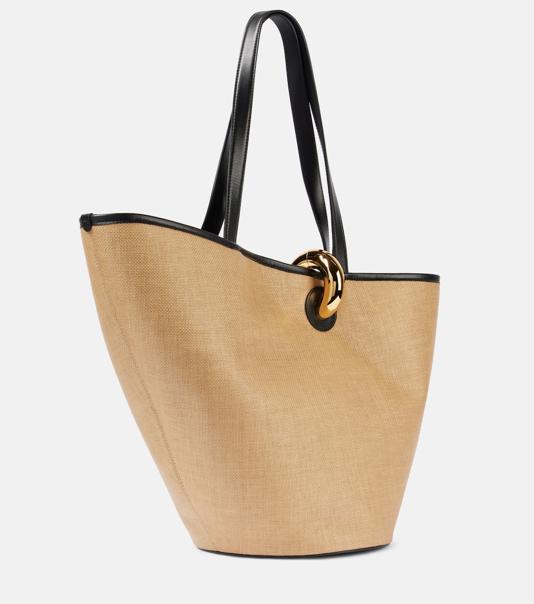 Le Bambola leather-trimmed basket bag | Jacquemus