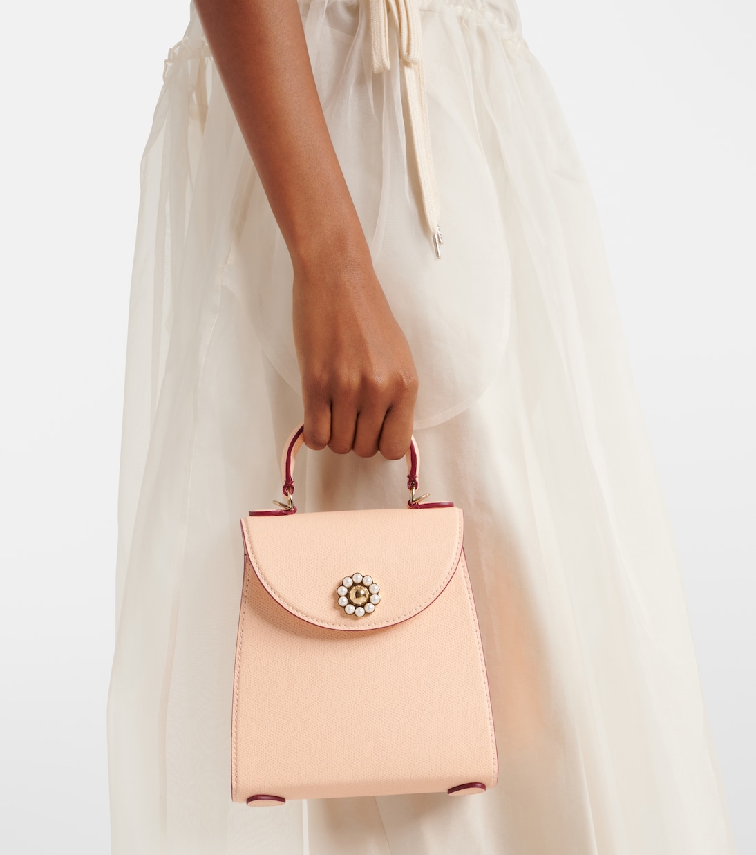 Sac Valentine Mini en cuir à ornements | Simone Rocha