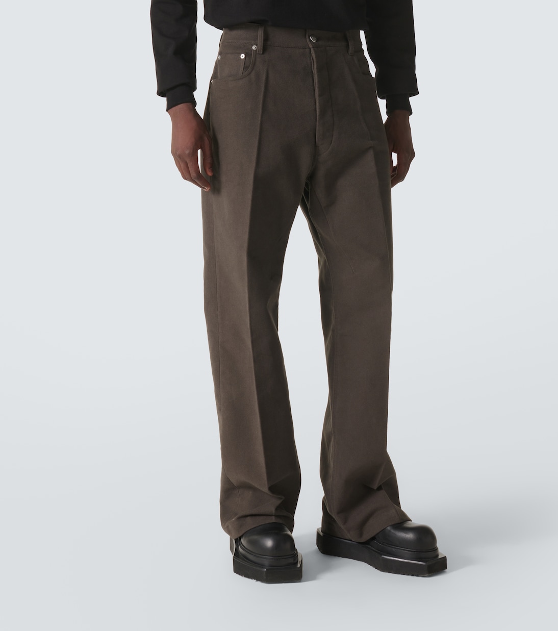 Jeans rectos Geth de algodón | Rick Owens