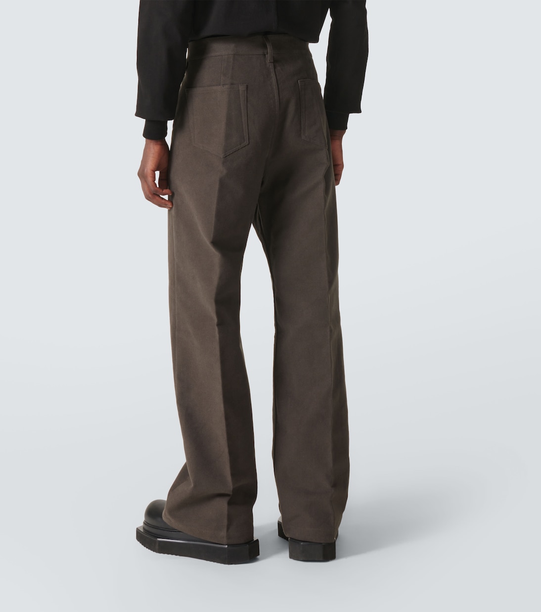 Jeans rectos Geth de algodón | Rick Owens