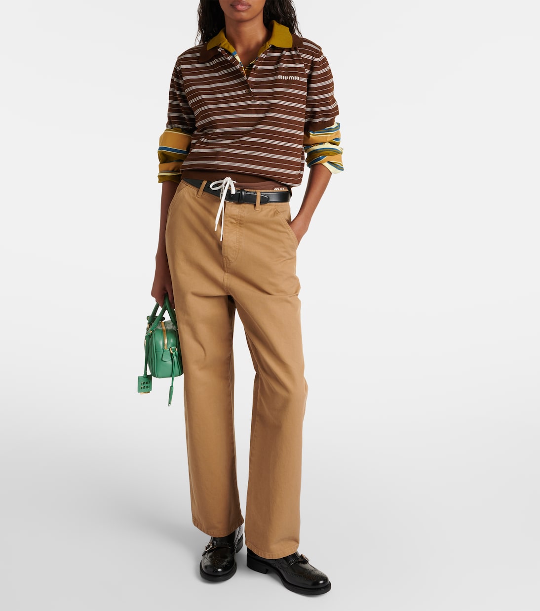 x Church's - Stringate in pelle | Miu Miu