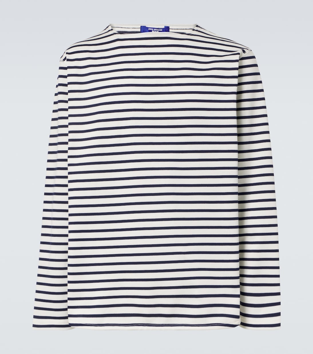 T-shirt di misto cotone a righe | Junya Watanabe