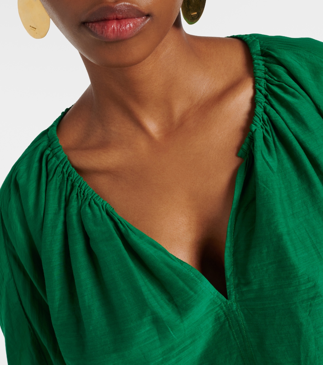Blouse Kristen en coton et soie | Velvet