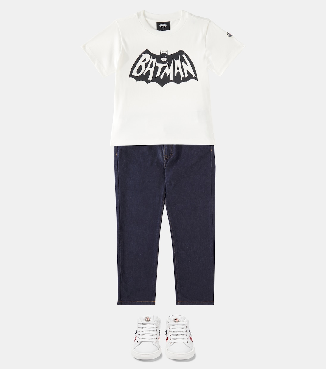 "x Batman - T-shirt in jersey di cotone con stampa | Moncler Enfant