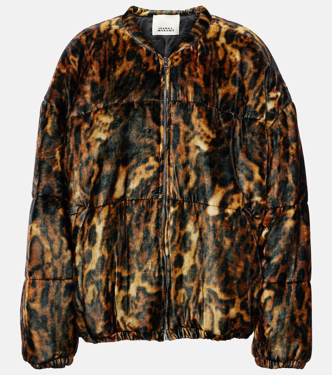 Delima leopard-print bomber jacket | Isabel Marant