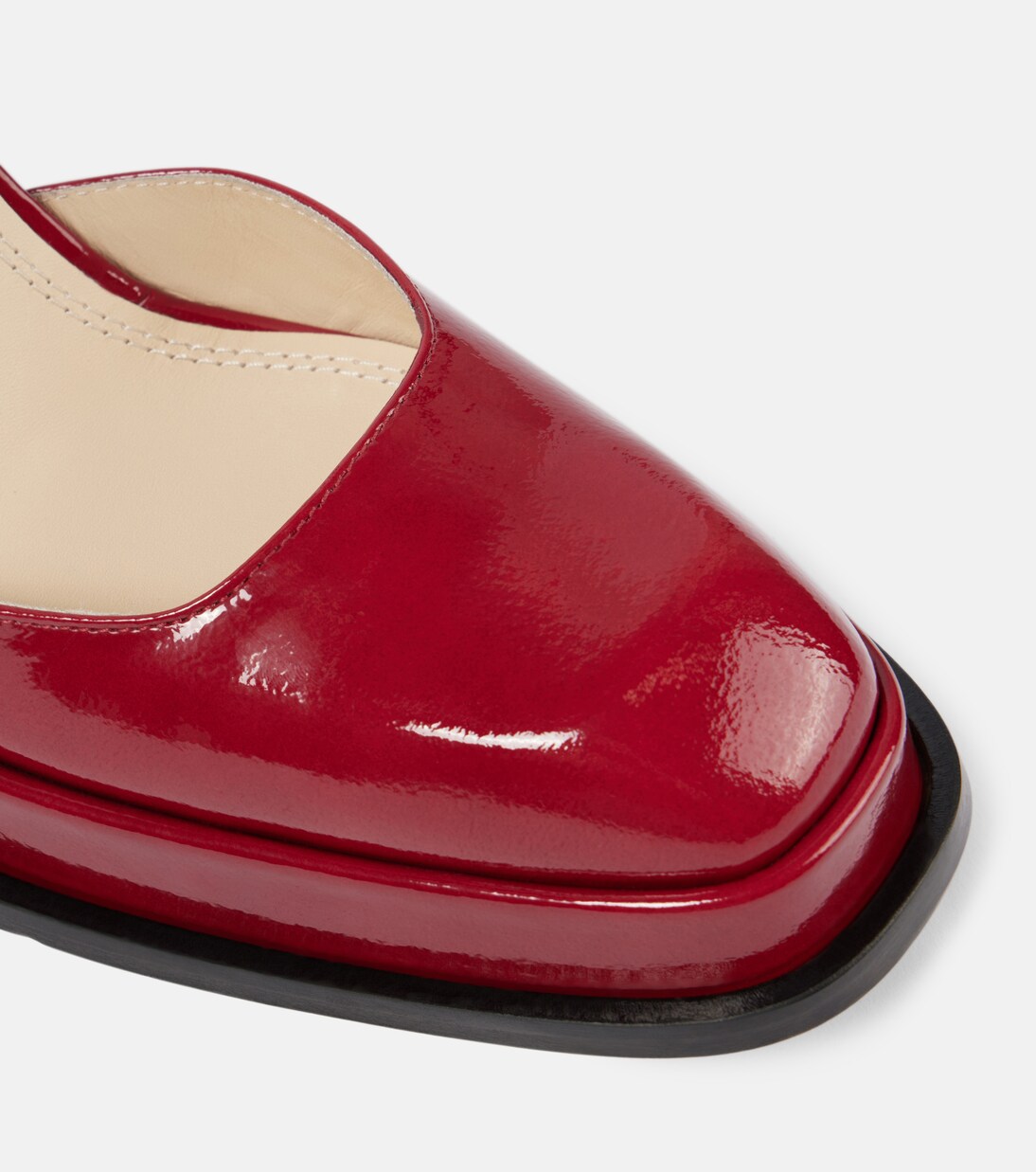 Malasana leather platform pumps | Souliers Martinez