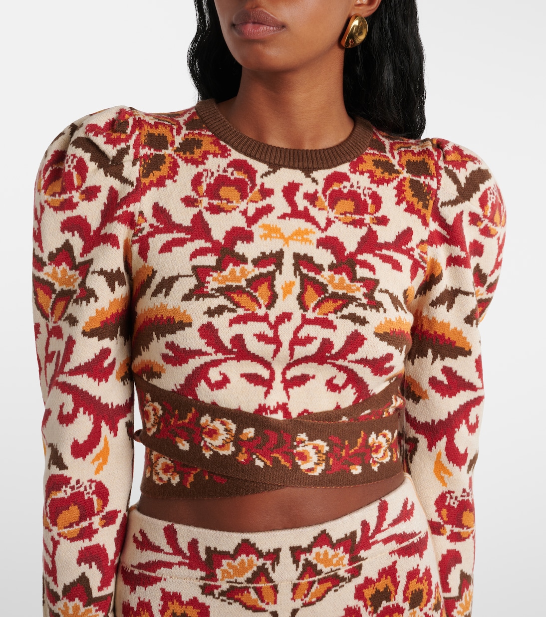 Top cropped in maglia | Farm Rio