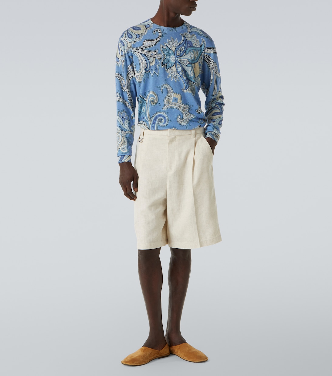 Jersey de seda y cachemir con paisley | Etro