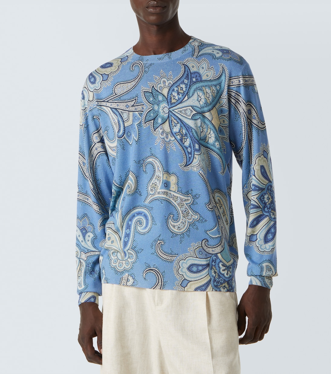 Jersey de seda y cachemir con paisley | Etro