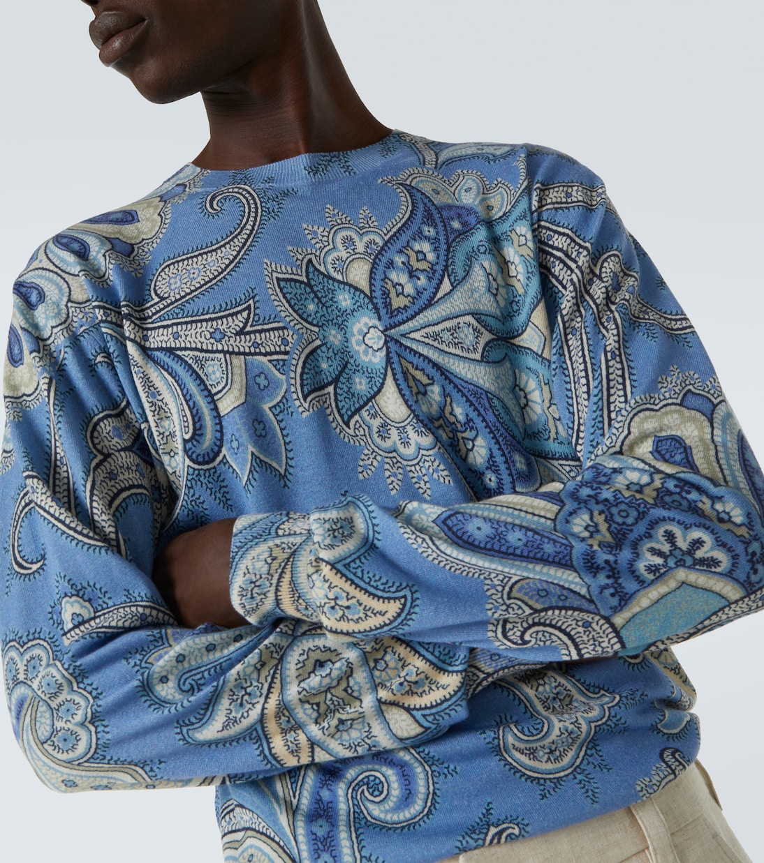 Jersey de seda y cachemir con paisley | Etro