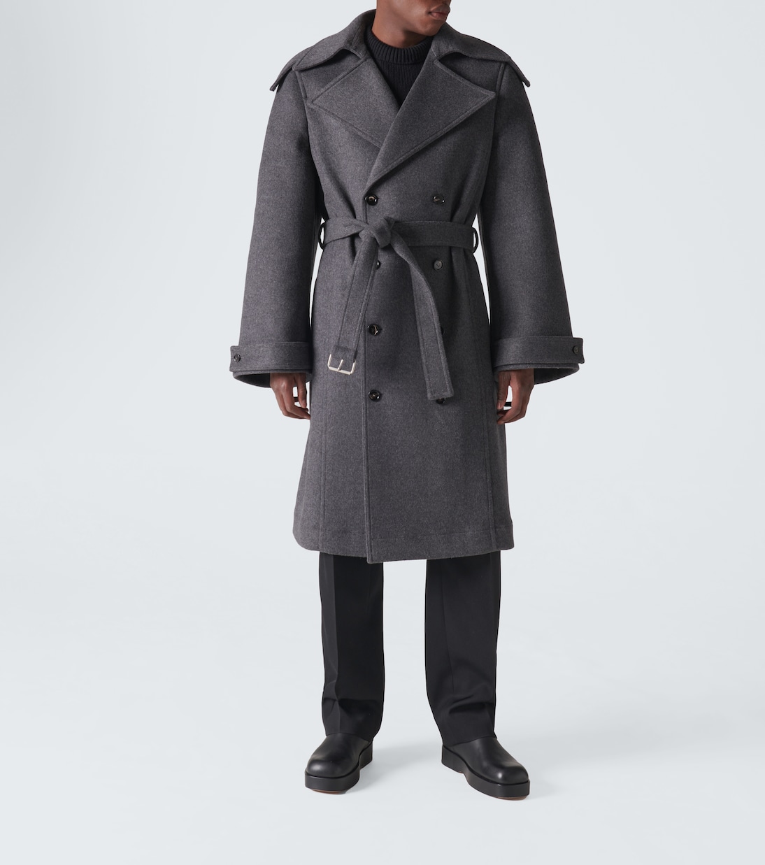 Trenchcoat aus Wolle | Bottega Veneta