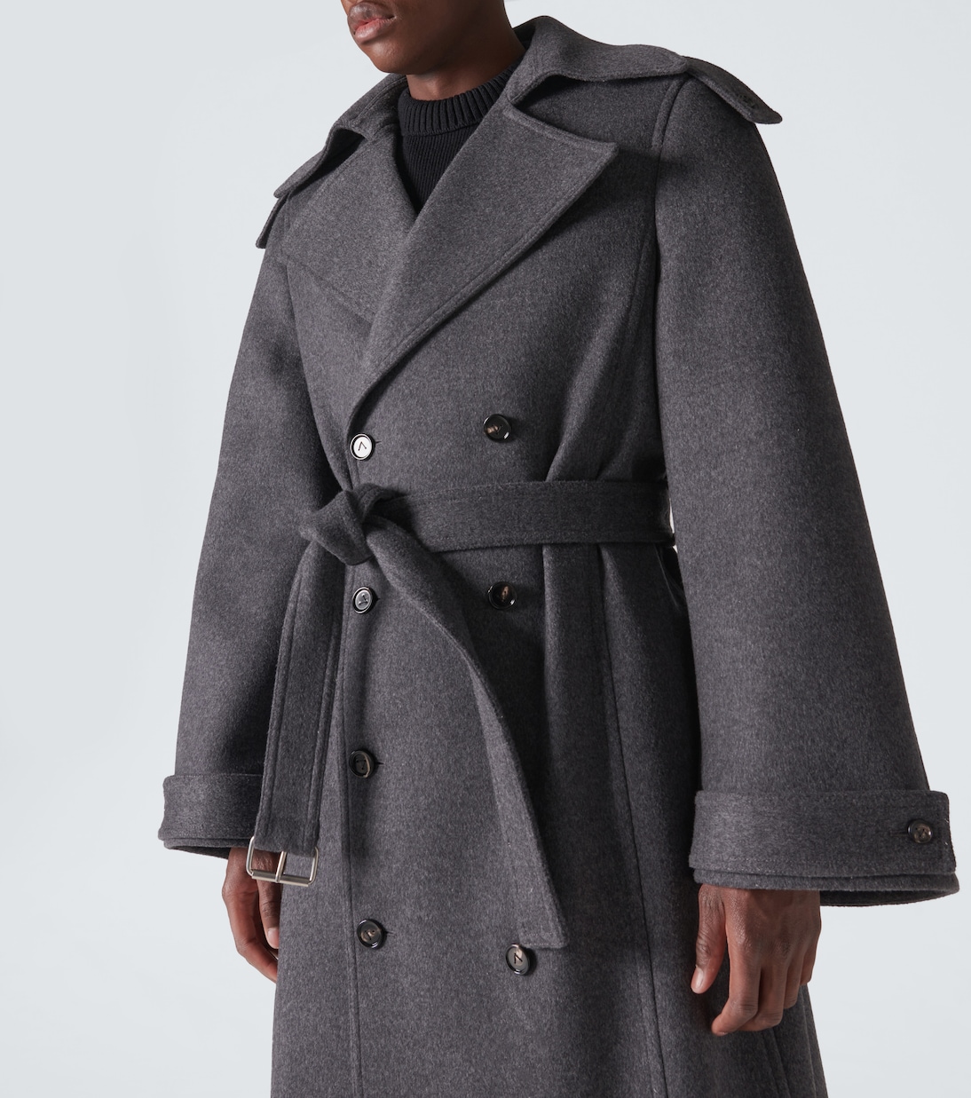Trenchcoat aus Wolle | Bottega Veneta