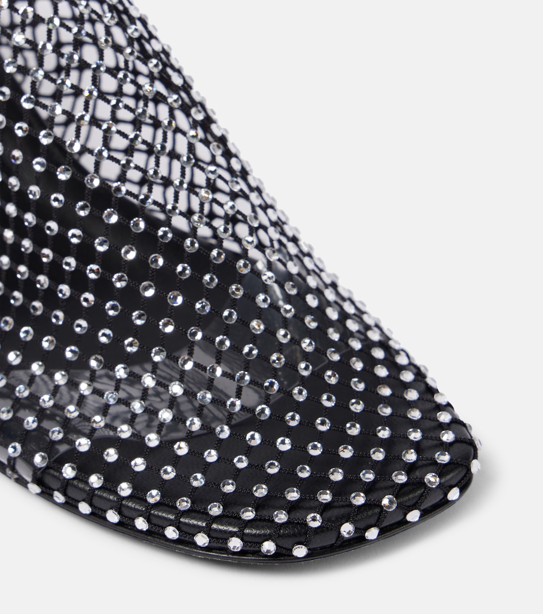 Pumps Minette a rete con cristalli | Christopher Esber