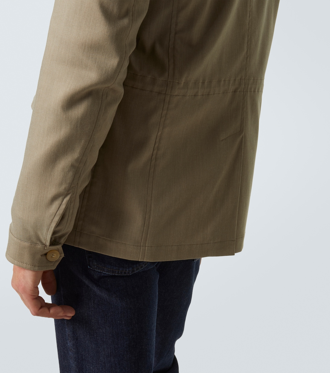 Belted jacket | Canali