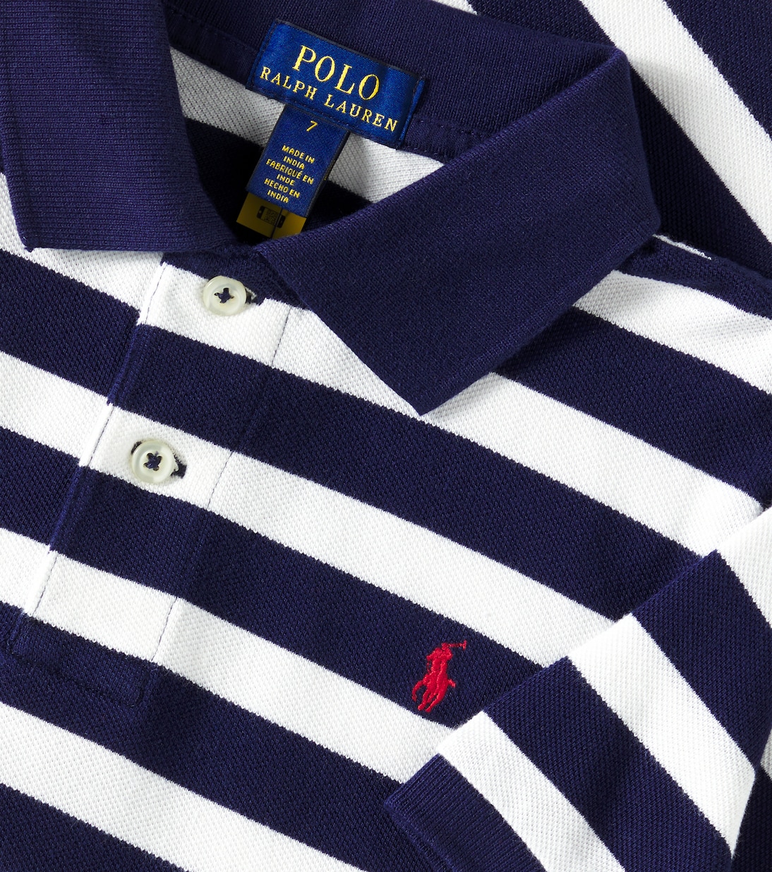 Polo rayé en coton | Polo Ralph Lauren Kids