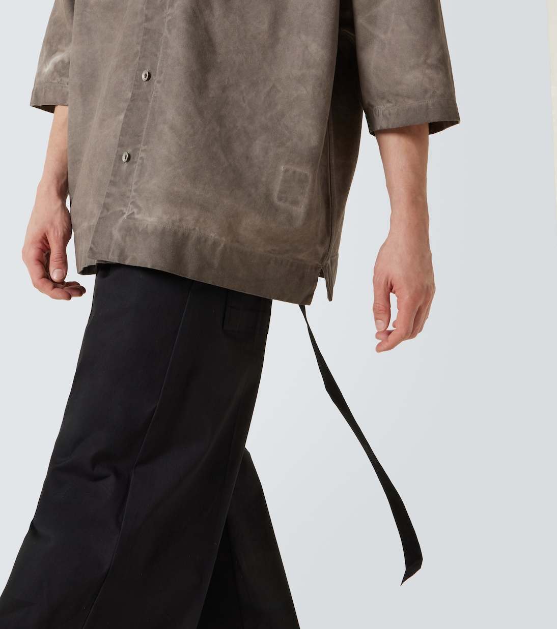 DRKSHDW - Camicia Magnum Tommy in cotone | DRKSHDW by Rick Owens