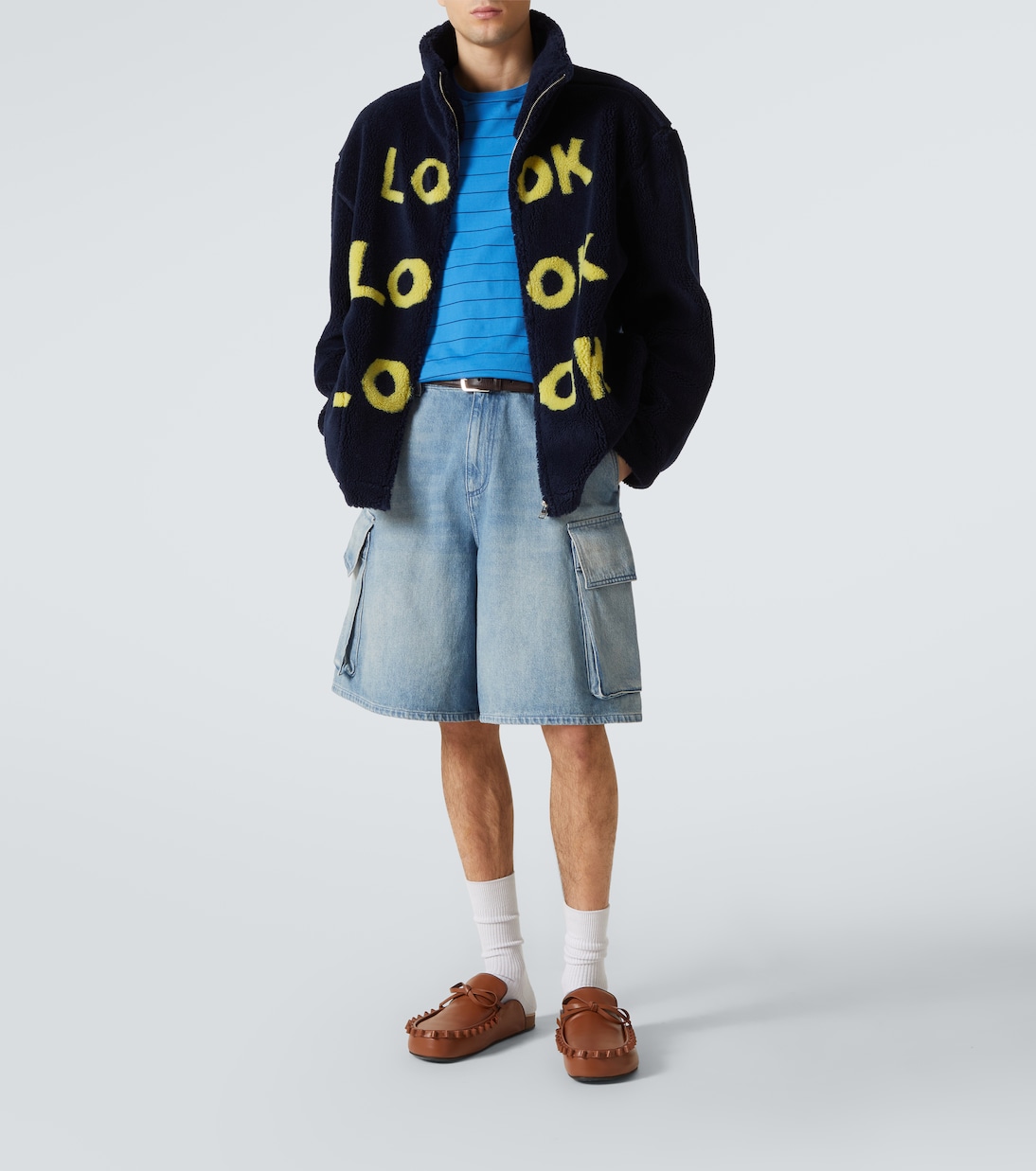 Short cargo en jean | JW Anderson