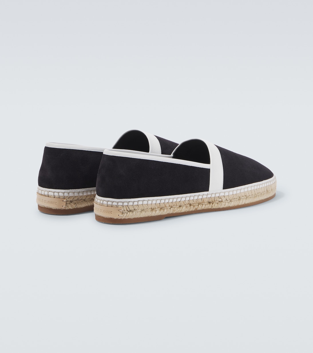 Espadrilles Nerano aus Veloursleder | Manolo Blahnik